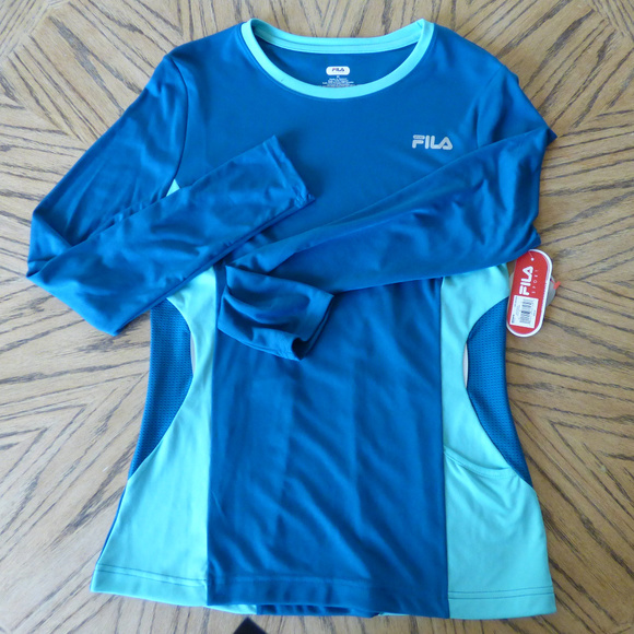 NWT Fila Sport Performance Reflective Top - Picture 1 of 3